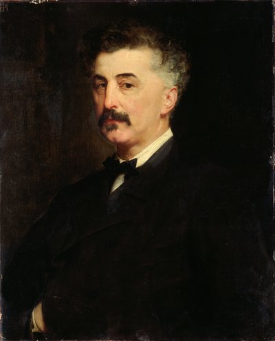 Portrait of P.A. Chikhachev, 1864 by Paul Baudry